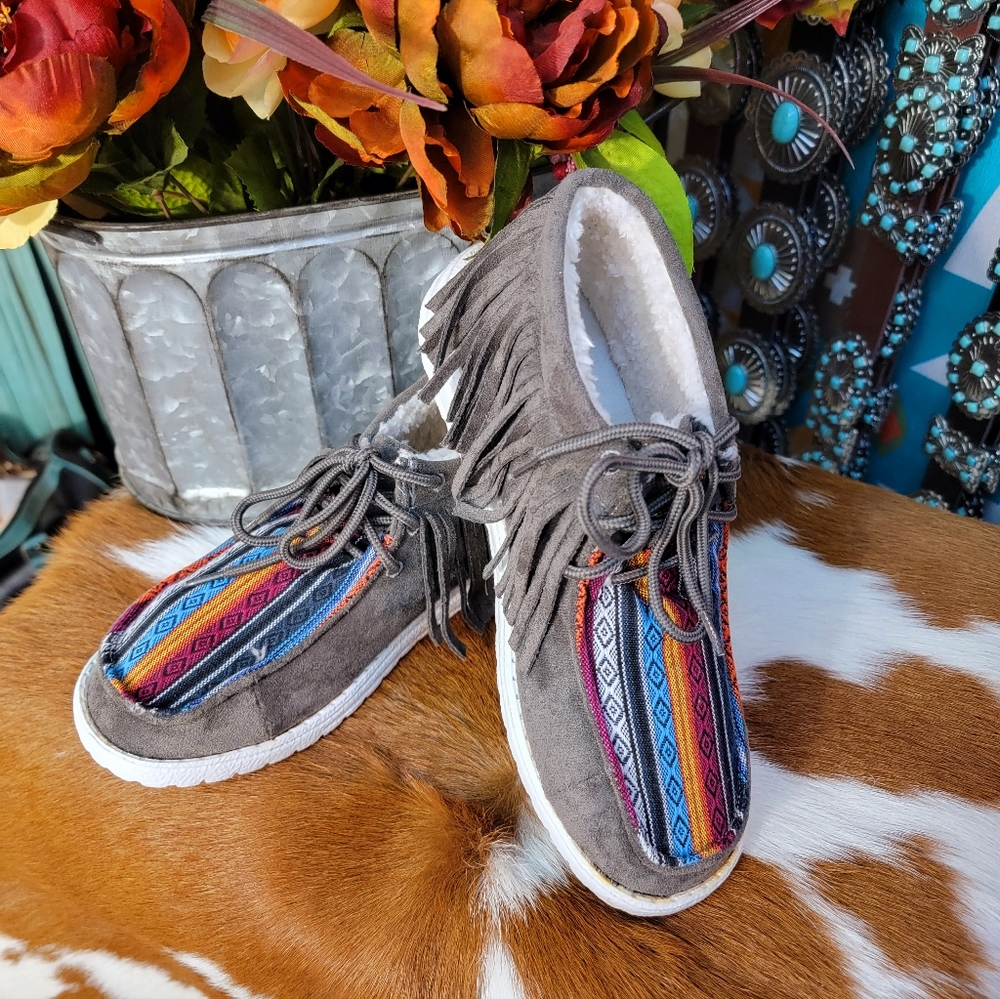 Serape Mocs